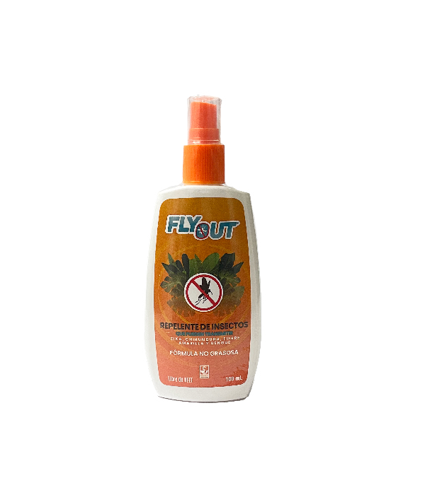 REPELENTE FLY OUT SPRAY FAMILIAR FRASCO X 100 ML